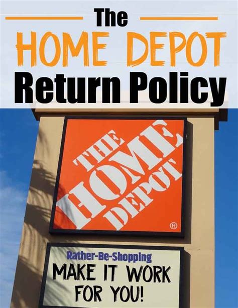 how to return items to home depot